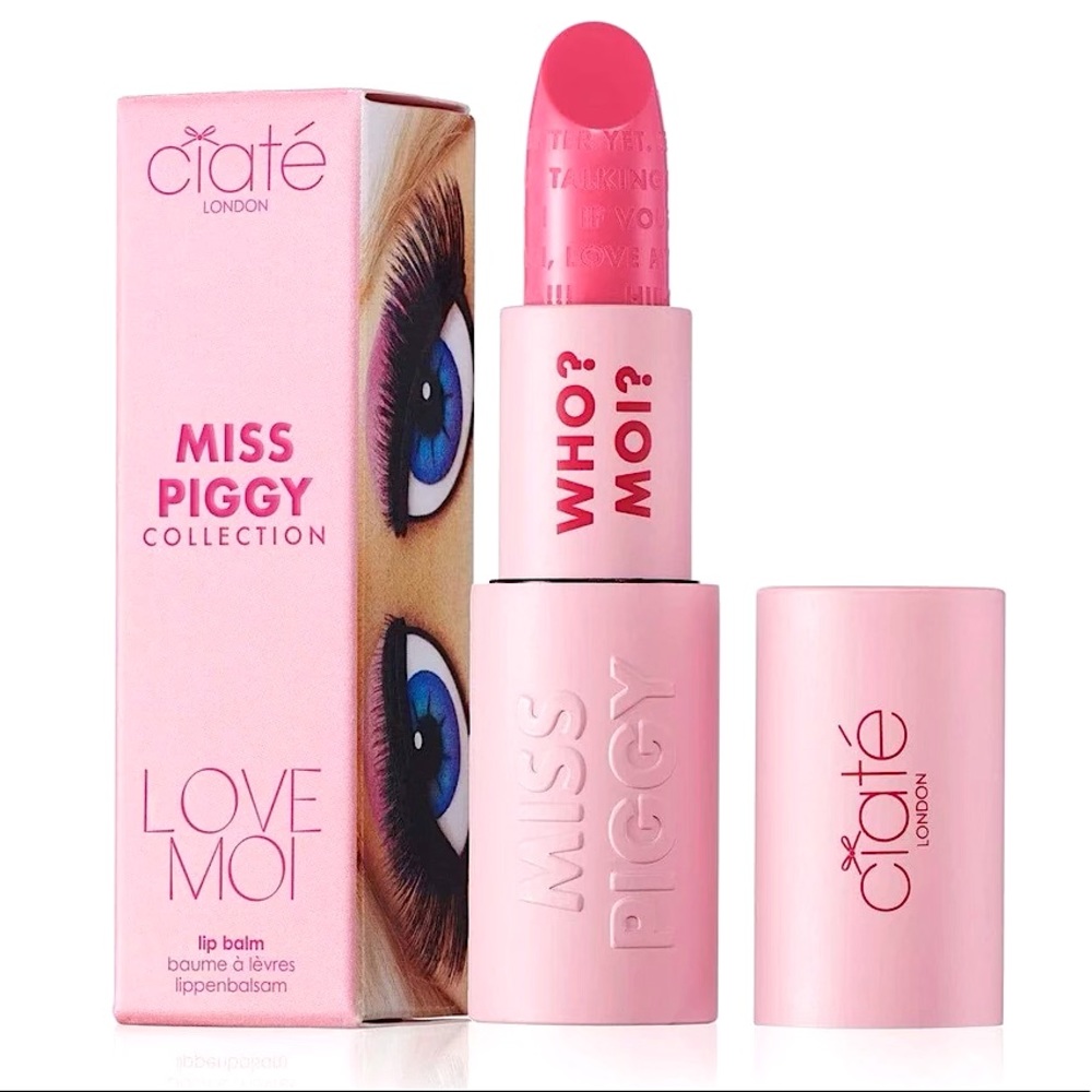 NIB LIMITED EDITION Ciaté London Love Moi Miss Piggy Tinted Lip Balm